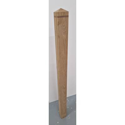 Oak Newel Post 90x90mm